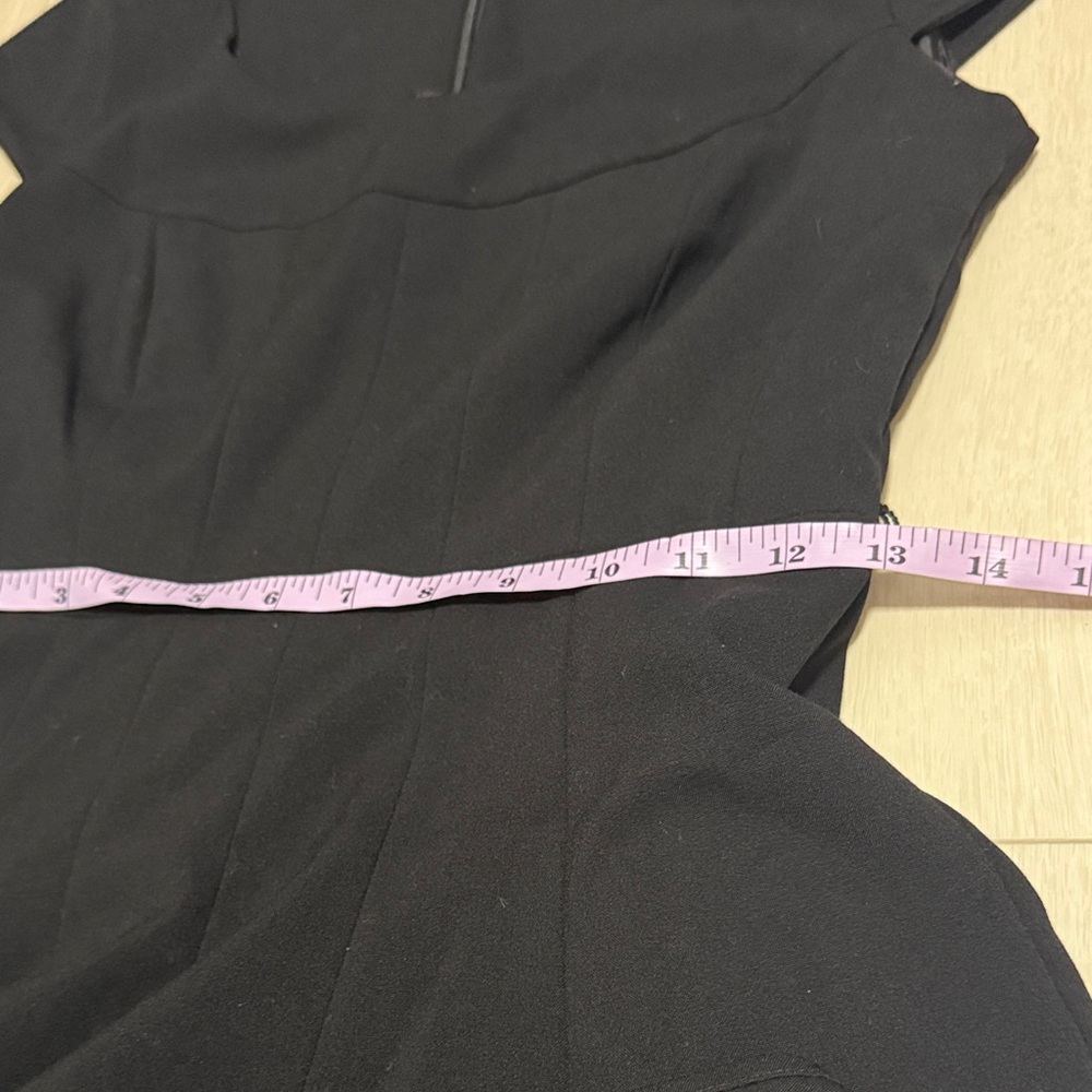 Calvin Klein Black Short Sleeve Midi Dress - Picture 6 of 8